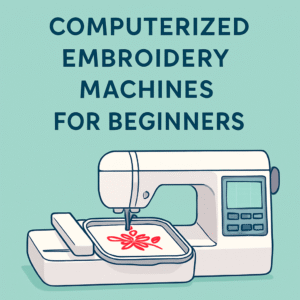 Computerized Embroidery Machines for Beginners
